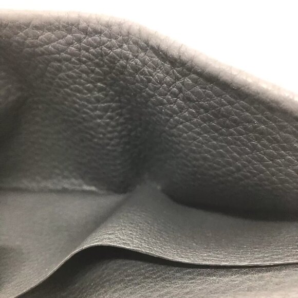 BURBERRY 8043377 logo Wallet Saif Folded wallet Leather Black - Picture 15 of 15